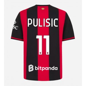AC Milan Christian Pulisic #11 Jalkapallovaatteet Kotipaita 2026-27 Lyhythihainen